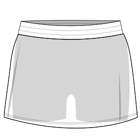 Moldes de confeccion para DAMA Pantalones Hockey Falda 7584